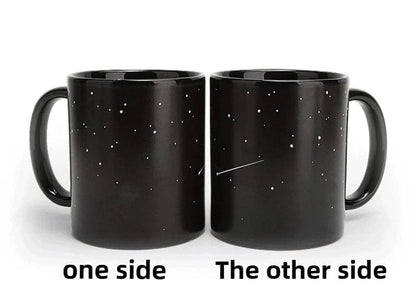 Starry Sky Solar System Color - Changing Ceramic Mug – Temperature Sensitive Coffee Cup - FastZen