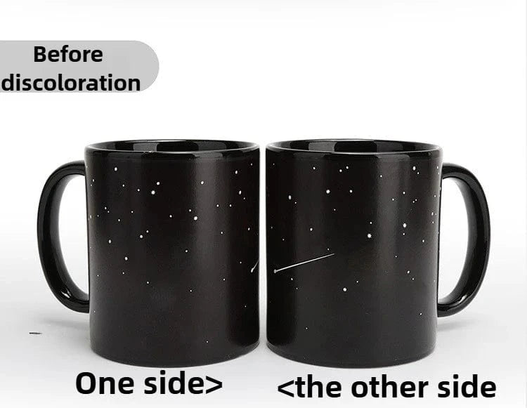 Starry Sky Solar System Color - Changing Ceramic Mug – Temperature Sensitive Coffee Cup - FastZen
