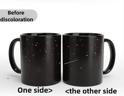 Starry Sky Solar System Color - Changing Ceramic Mug – Temperature Sensitive Coffee Cup - FastZen