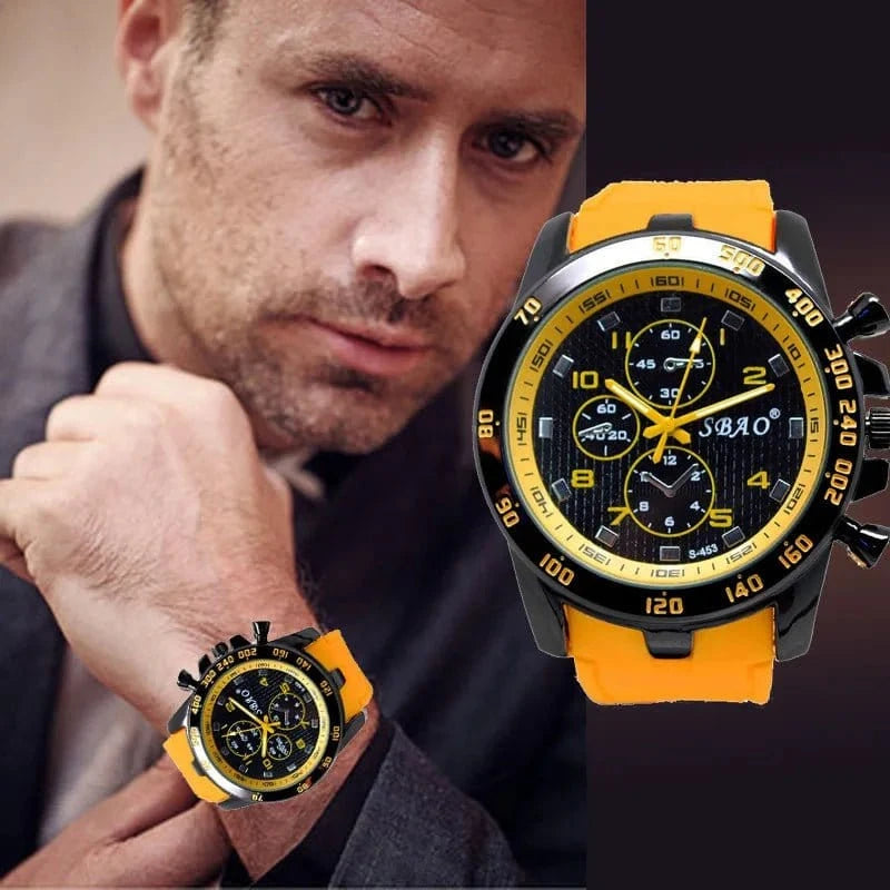 Unisex Stainless Steel Luxury Sport Quartz Watch - FastZen