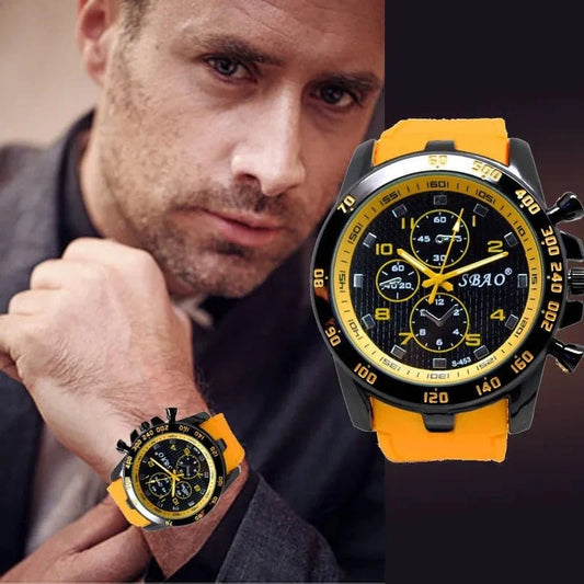 Unisex Stainless Steel Luxury Sport Quartz Watch - FastZen