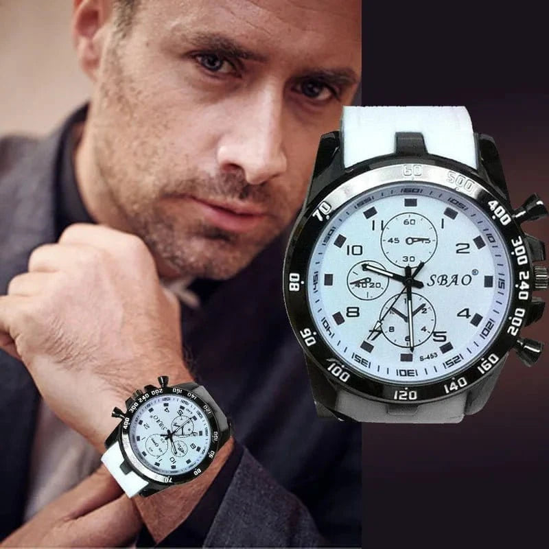 Unisex Stainless Steel Luxury Sport Quartz Watch - FastZen