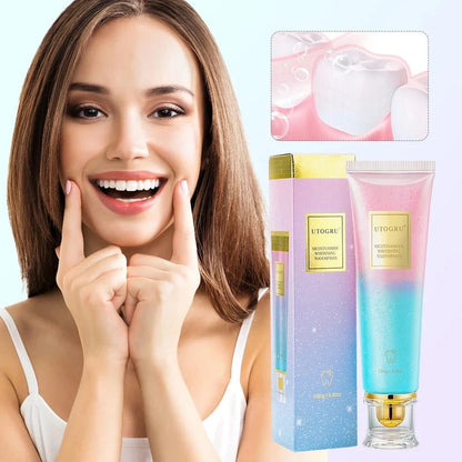 Whitening Toothpaste with Nicotinamide – Plaque & Stain Remover, Fresh Breath - FastZen